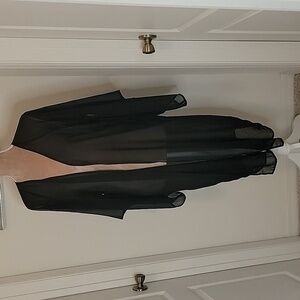 ASOS Swim Sheer Black Bathing Suit Cover Up.  Size 6, EUC